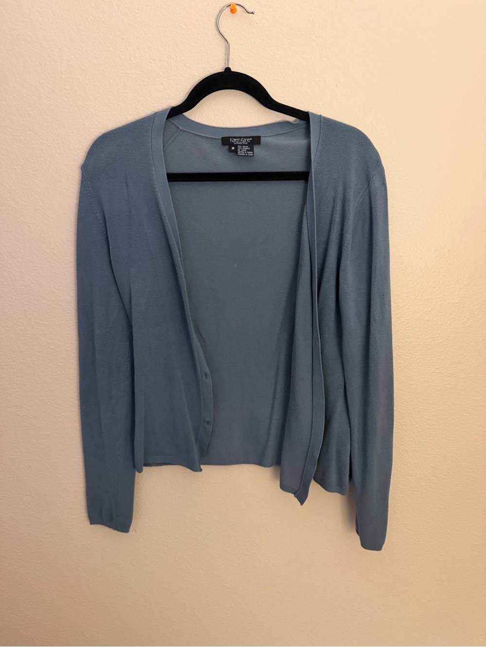 Blue Cardigan Sweater
